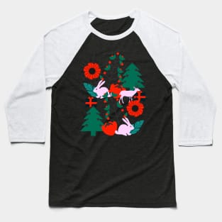 Jolly Christmas Baseball T-Shirt
